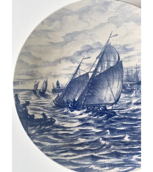 Assiette murale décorative vintage - Villeroy & Boch - Wallerfangen kitatori meuble vintage shop online boutique suisse