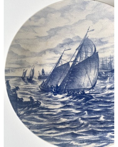 Piatto da parete decorativo d'epoca - Villeroy & Boch - Wallerfangen kitatori mobili Oggetto di design vintage svizzera