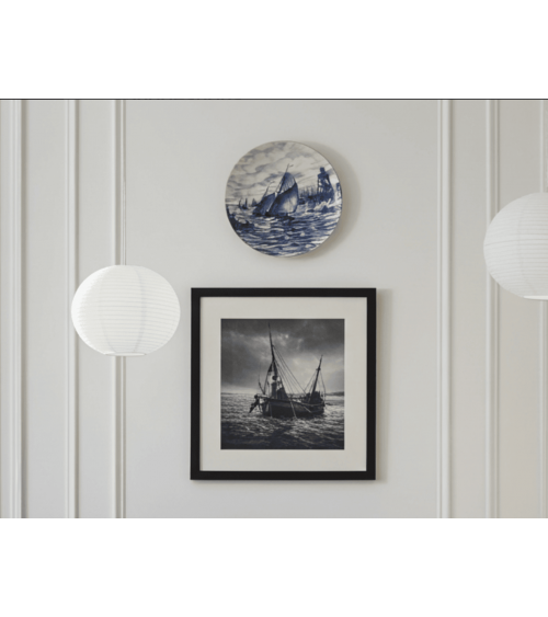 Assiette murale décorative vintage - Villeroy & Boch - Wallerfangen kitatori meuble vintage shop online boutique suisse