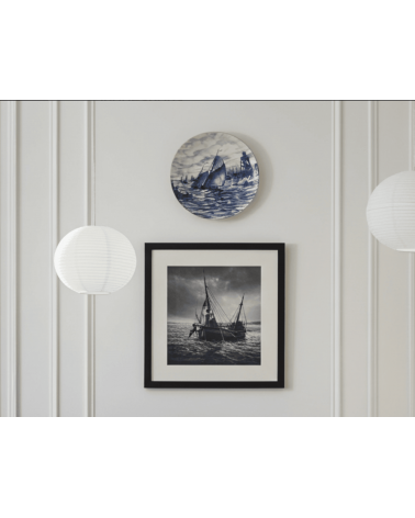 Assiette murale décorative vintage - Villeroy & Boch - Wallerfangen kitatori meuble vintage shop online boutique suisse