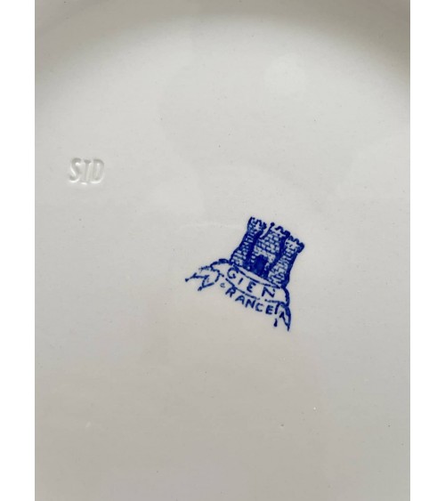 Vintage Runde Servierplatte - Delft / Petit oiseau bleu - Gien kitatori vintage shop design klassiker bern basel zürich Vintage Runde Servierplatte - Delft / Petit oiseau bleu - Gien kitatori vintage shop design klassiker bern basel zürich