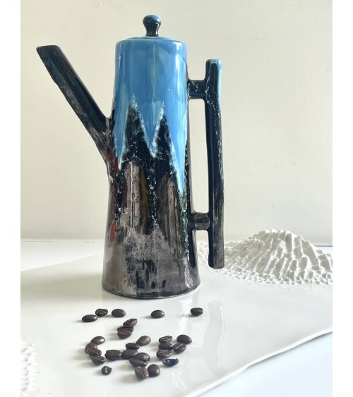 Servizio da caffè vintage Vallauris kitatori mobili Oggetto di design vintage svizzera Servizio da caffè vintage Vallauris kitatori mobili Oggetto di design vintage svizzera