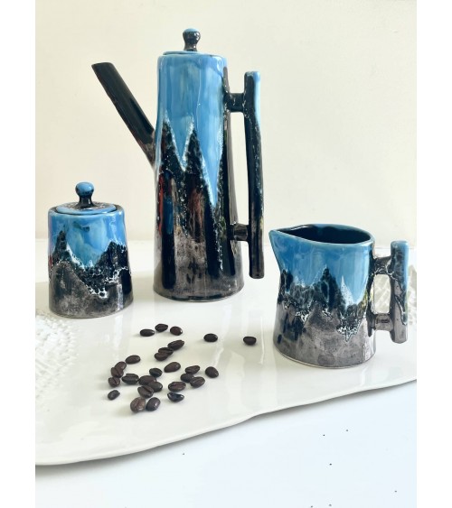 Vintage Vallauris coffee set kitatori switzerland vintage furniture design classics Vintage Vallauris coffee set kitatori switzerland vintage furniture design classics