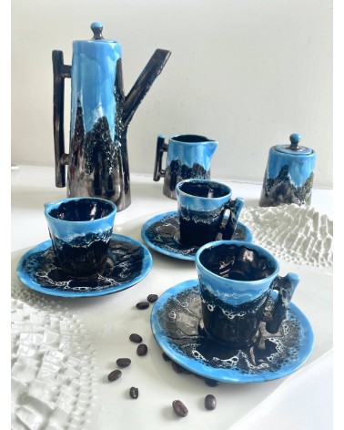 Vintage Vallauris coffee set kitatori switzerland vintage furniture design classics