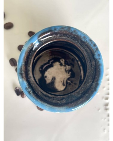 Servizio da caffè vintage Vallauris kitatori mobili Oggetto di design vintage svizzera
