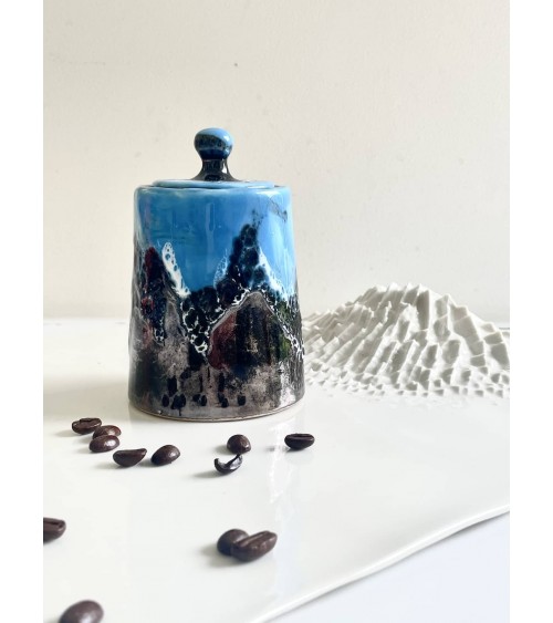 Servizio da caffè vintage Vallauris kitatori mobili Oggetto di design vintage svizzera Servizio da caffè vintage Vallauris kitatori mobili Oggetto di design vintage svizzera
