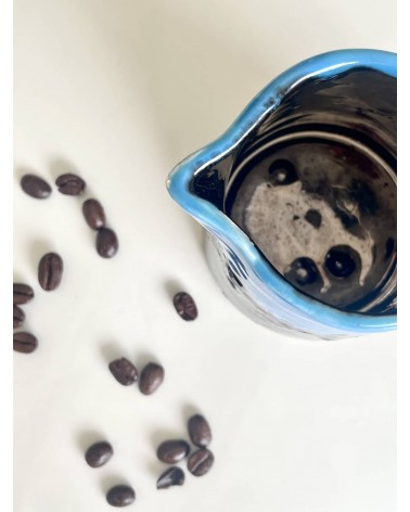 Servizio da caffè vintage Vallauris kitatori mobili Oggetto di design vintage svizzera