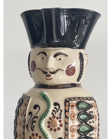 Brocca ungherese vintage Miska Kancsó kitatori mobili Oggetto di design vintage svizzera
