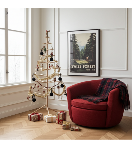 Plaid tartan Macdonald - Couverture douce en laine Bronte by Moon anglaise plaid tartan ecossais 100 laine highland