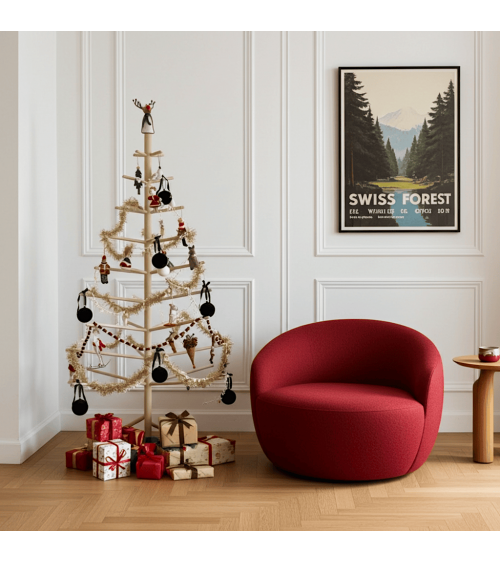 Albero di Natale in legno - Alberi natalizi di legno Kitatori