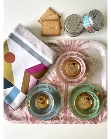 3 petites tasses à café vintage Zeh, Scherzer & Co - Bavaria kitatori meuble vintage shop online boutique suisse