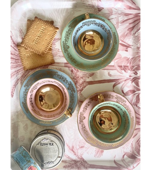 3 petites tasses à café vintage Zeh, Scherzer & Co - Bavaria kitatori meuble vintage shop online boutique suisse