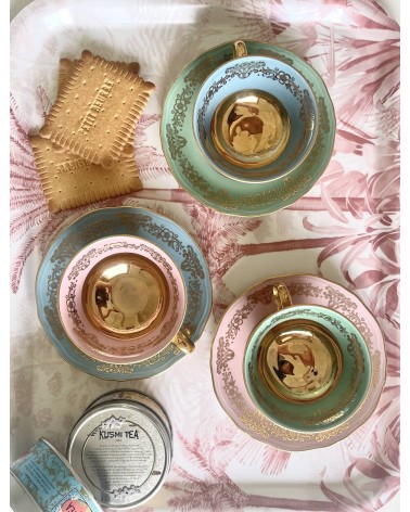 3 petites tasses à café vintage Zeh, Scherzer & Co - Bavaria kitatori meuble vintage shop online boutique suisse