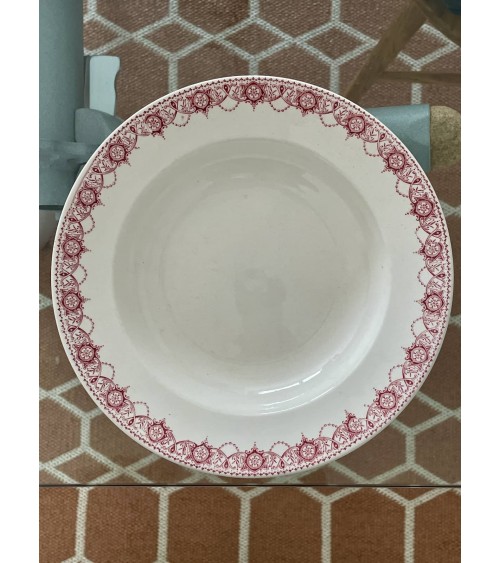 Vintage Soup plate Boch Frères - Ramona kitatori switzerland vintage furniture design classics