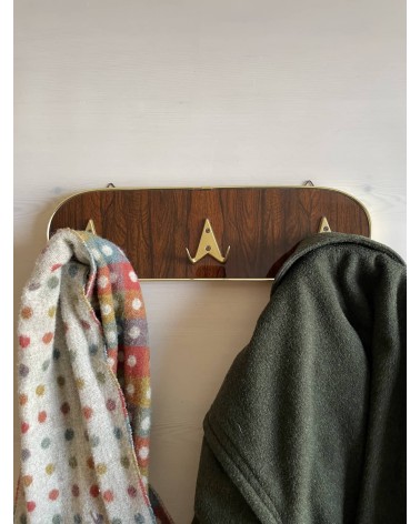 Attaccapanni da parete vintage kitatori mobili Oggetto di design vintage svizzera