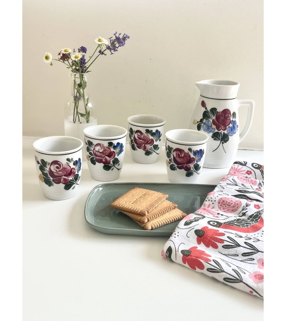 Vintage Lilien Porzellan Austria set - Alpenflora kitatori switzerland vintage furniture design classics Vintage Lilien Porzellan Austria set - Alpenflora kitatori switzerland vintage furniture design classics