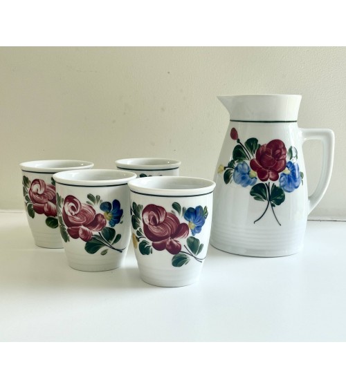 Vintage Lilien Porzellan Austria set - Alpenflora kitatori switzerland vintage furniture design classics Vintage Lilien Porzellan Austria set - Alpenflora kitatori switzerland vintage furniture design classics