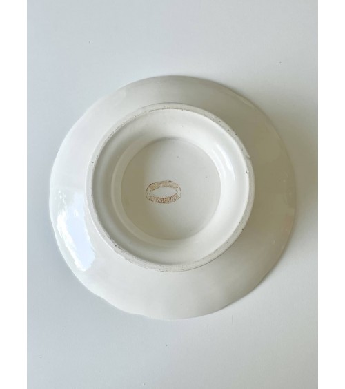 Vintage pedestal serving dish - Manufacture de Nimy kitatori switzerland vintage furniture design classics Vintage pedestal serving dish - Manufacture de Nimy kitatori switzerland vintage furniture design classics