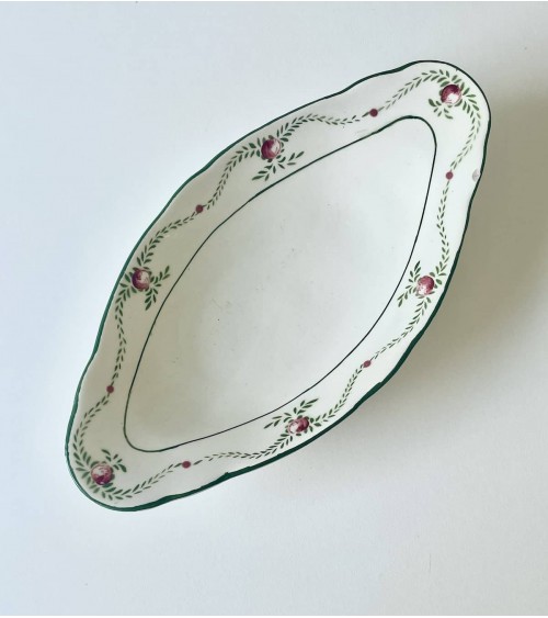 Vintage oval serving dish - Manufacture de Nimy kitatori switzerland vintage furniture design classics Vintage oval serving dish - Manufacture de Nimy kitatori switzerland vintage furniture design classics