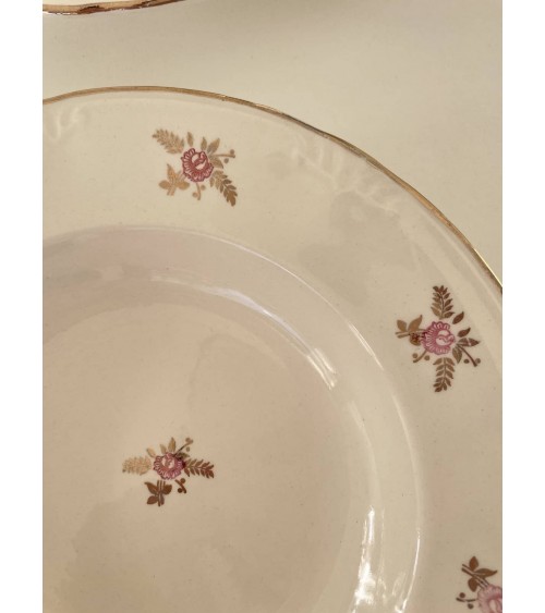 Assiette creuse vintage Boch Frères - Suzon kitatori meuble vintage shop online boutique suisse Assiette creuse vintage Boch Frères - Suzon kitatori meuble vintage shop online boutique suisse
