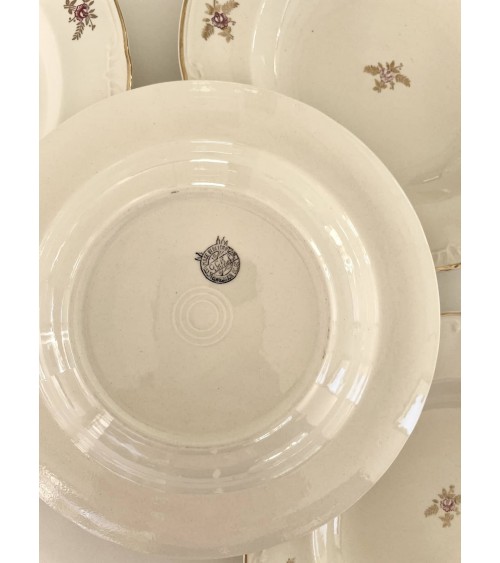 Assiette creuse vintage Boch Frères - Suzon kitatori meuble vintage shop online boutique suisse Assiette creuse vintage Boch Frères - Suzon kitatori meuble vintage shop online boutique suisse