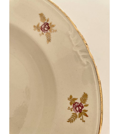 Assiette creuse vintage Boch Frères - Suzon kitatori meuble vintage shop online boutique suisse Assiette creuse vintage Boch Frères - Suzon kitatori meuble vintage shop online boutique suisse