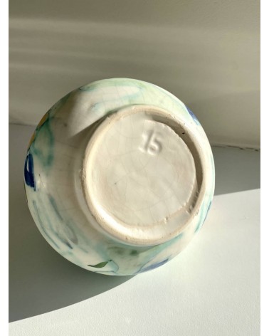 Vase vintage artisanal kitatori meuble vintage shop online boutique suisse