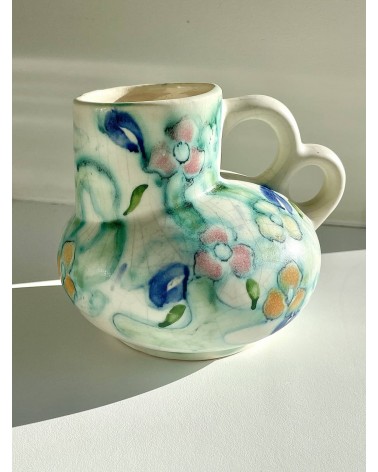 Vase vintage artisanal kitatori meuble vintage shop online boutique suisse