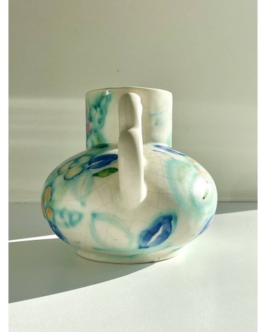 Vase vintage artisanal kitatori meuble vintage shop online boutique suisse