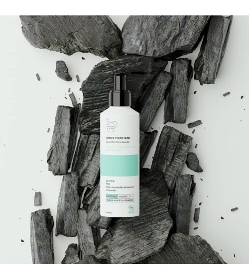 Purifying toner with balancing active ingredients Clémence et Vivien vegan cruelty free cosmetic compagnies