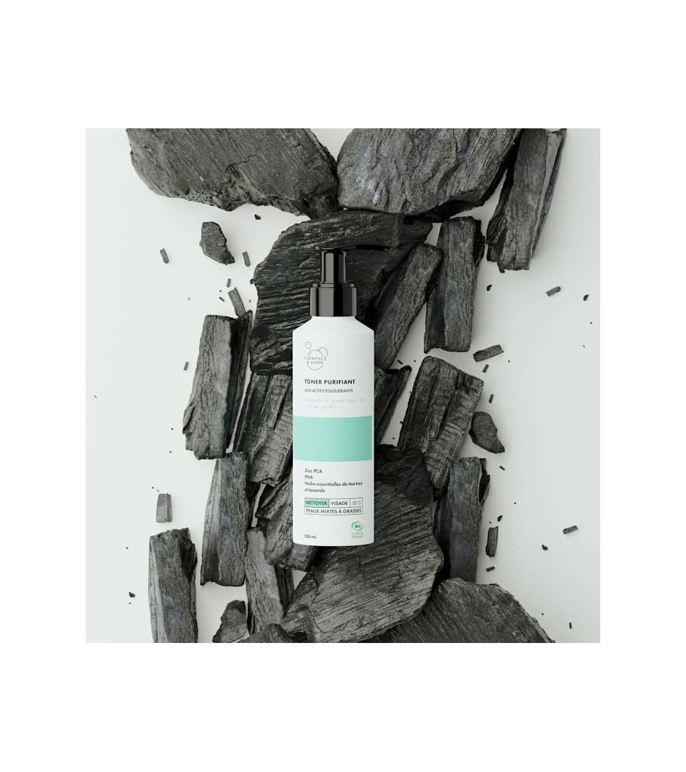Tonico purificante con principi attivi riequilibranti Clémence et Vivien cosmetici naturali cosmeci svizzeri Tonico purificante con principi attivi riequilibranti Clémence et Vivien cosmetici naturali cosmeci svizzeri