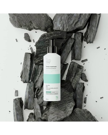 Purifying toner with balancing active ingredients Clémence et Vivien vegan cruelty free cosmetic compagnies