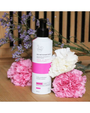 Gel nettoyant doux Clémence et Vivien cosmetique naturel de qualité vegan