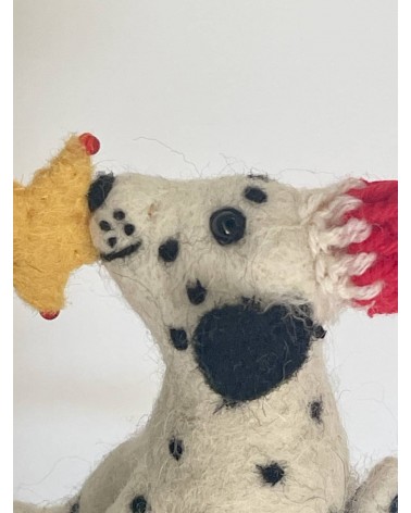 Cane a pois - Puntale per albero di Natale Sew Heart Felt Decorazioni natalizie eleganti particolari decoro natale decorazion...