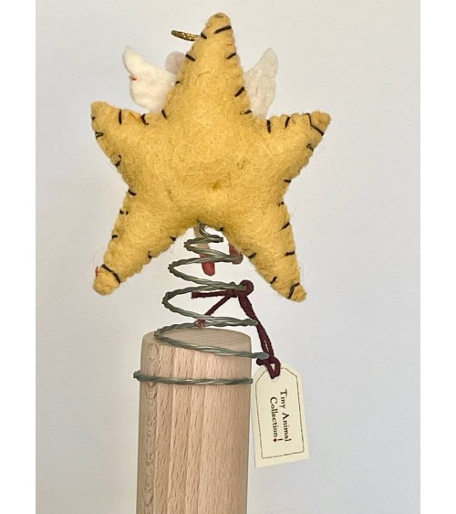 Star of Wonder Mouse - Christmas Tree Topper Decoration Sew Heart Felt 2024 christmas decorations xmas tree decorations