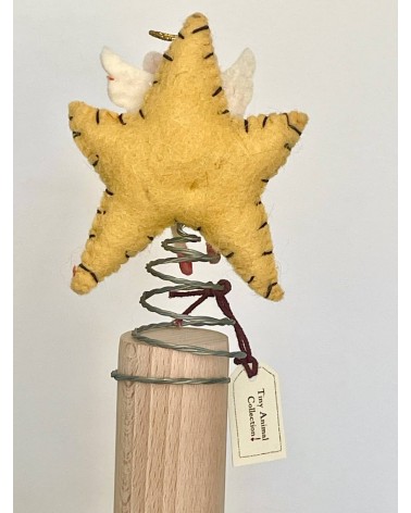 Star of Wonder Mouse - Christmas Tree Topper Decoration Sew Heart Felt 2024 christmas decorations xmas tree decorations