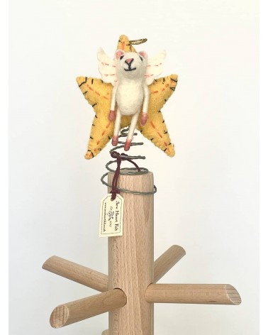 Stern der Wunder Maus - Christbaumspitze, Weihnachtsbaumspitze Sew Heart Felt Weihnachtsdekoration kaufen Weihnachtsbaum Deko...