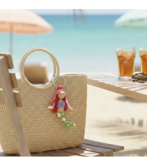 Meerjungfrau - Filz Schlüsselanhänger Felt so good geschenkidee schweiz kaufen