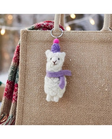 Alpaca - Porte clés original Felt so good idée cadeau original suisse