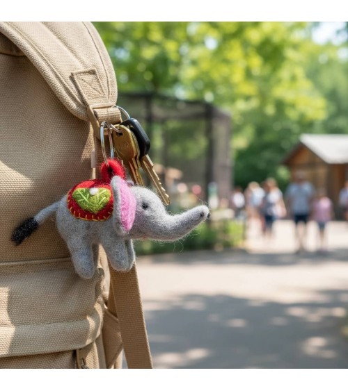Elefant - Filz Schlüsselanhänger Felt so good geschenkidee schweiz kaufen