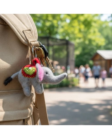 Elefant - Filz Schlüsselanhänger Felt so good geschenkidee schweiz kaufen