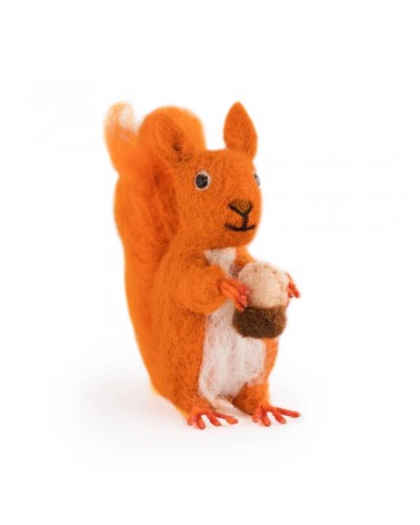 Cyril Squirrel - Decorative object Sew Heart Felt original kitatori switzerland