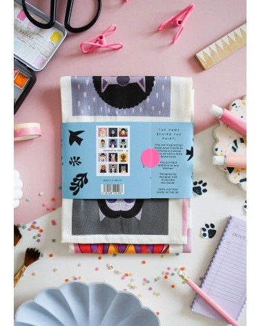 Meowsical Cats - Strofinacci da cucina Niaski asciugamano da cucina asciugamani doccia tessili