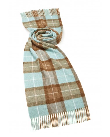 EMERY Aqua XXL - Grande Sciarpa In Lana Merino Bronte by Moon sciarpa inglese per donna da uomo per donna sciarpe di lana ele...