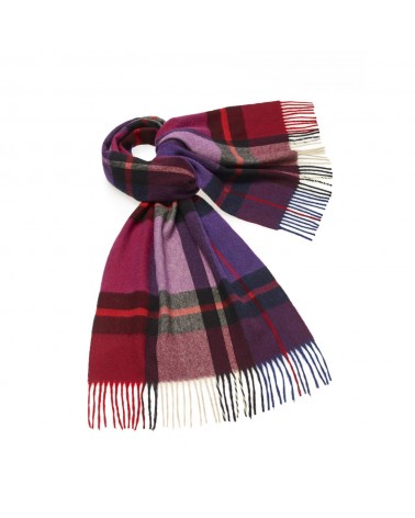 Madison Mulberry XXL - Oversized Merino Wool Scarf Bronte by Moon scarves for women mens scarf Kitatori Switzerland