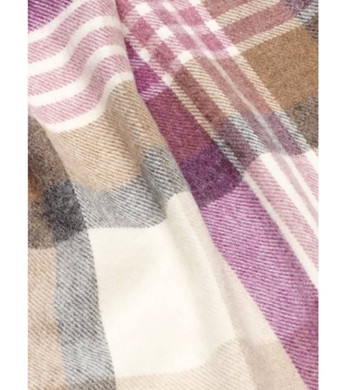 NEWSAM Lilac XXL - Oversized Merino Wool Scarf Bronte by Moon scarves for women mens scarf Kitatori Switzerland