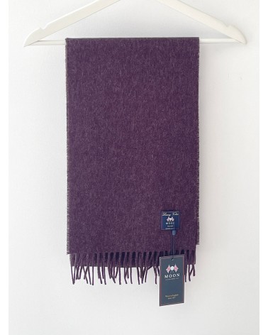 PLAIN Burgundy - Merino Wollschal, burgunderroter Schal Bronte by Moon Damen Winter Winterschal Herrenschal woll schal mit fr...