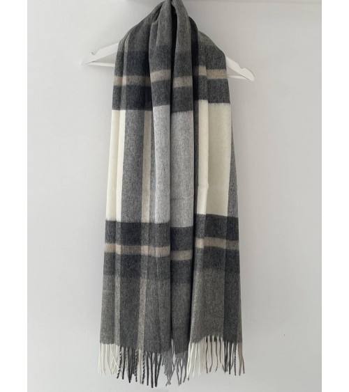 Madison Natural XXL - Oversized Merino Wool Scarf Bronte by Moon scarves for women mens scarf Kitatori Switzerland