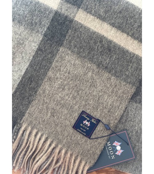 Madison Natural XXL - Oversized Merino Wool Scarf Bronte by Moon scarves for women mens scarf Kitatori Switzerland