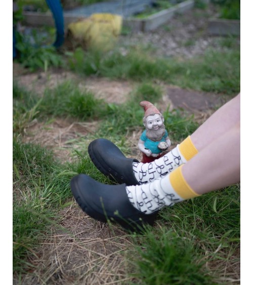 Blah Blah - Chaussettes originales pour femme en coton bio Donna Wilson jolies pour femme originales pour homme chausset rigo...